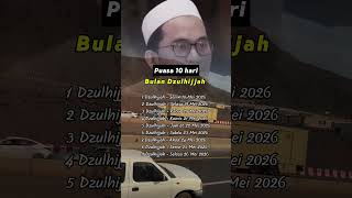 Amalan bulan Dzulhijjah#fyp