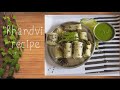 Bahut hi tasty and unique rava and poha se banaiye khandvi recipe 
