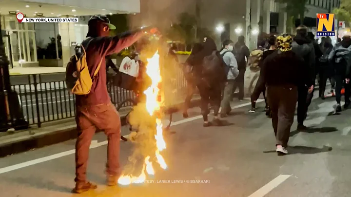 Unrest in Brooklyn after police shoot black man dead in Philadelphia