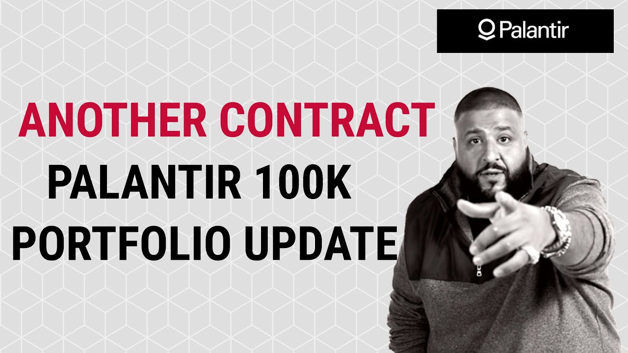 PLTR STOCK: ANOTHER CONTRACT, ANALYSIS, AND PORTFOLIO UPDATE - YouTube