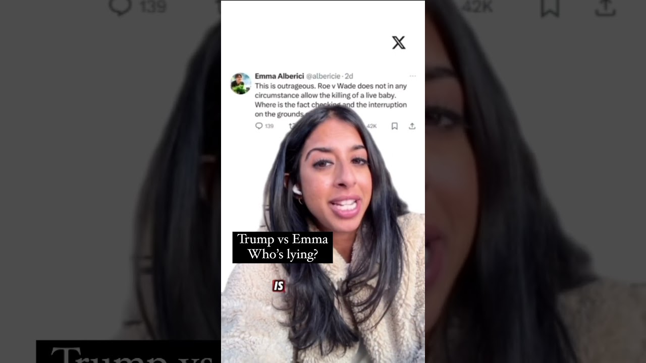 Trump versus ABC journo Emma Alberici