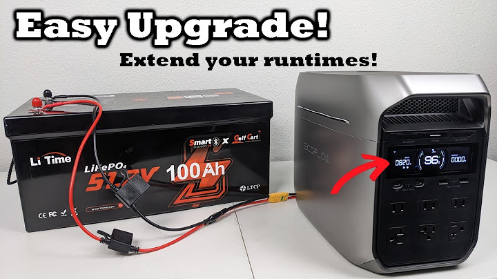 Simple Trick to Make Your Power Station Last 5X Longer! Charging with a LiTime 48v Smart Battery!