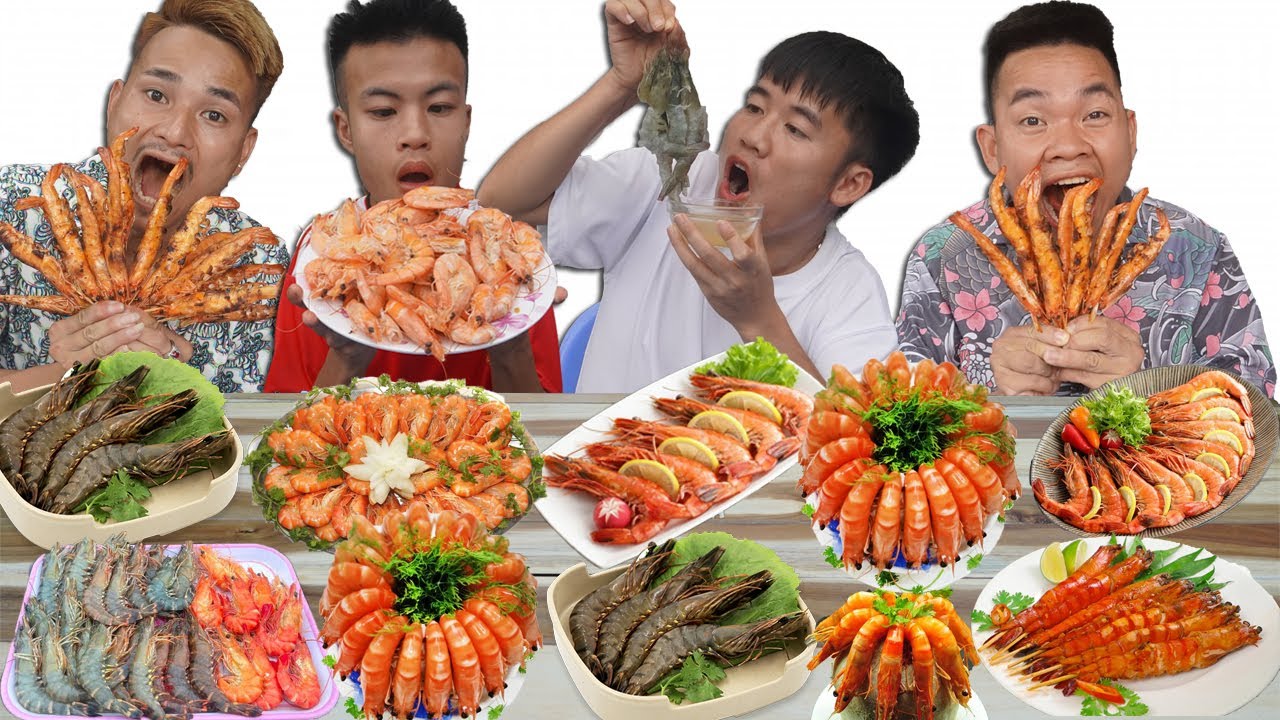 Hưng Troll | Thử Thách Người Cuối Cùng Ngừng Ăn Tôm Sú... - youtube