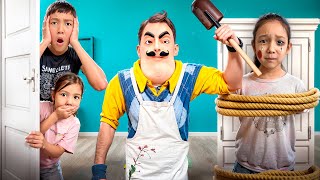 картинка: ПРИВЕТ ЗЛОЙ СОСЕД🙋🏻‍♂️🪓ҮЙГЕ КІРІП КЕТТІ😱|ІҢКӘРДІ ТАЛДЫРЫП АЛЫП ҚАШТЫ😰|МИНИ ФИЛЬМ🎥@АУЫЛДАНСӘЛЕМ 