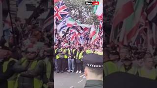 43 Arrested During Rival Pro-Palestinian and Far-Right London Protests