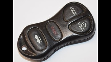 Lincoln Town Car / Continental Key Fob Battery Replacement - EASY DIY