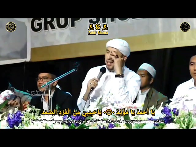 AZ ZAHIR - HABIBI YA MUHAMMAD full lirik_GMMG Pucanggading Bersholawat class=