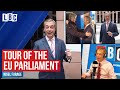 Nigel Farage gives LBC a tour of the European Parliament on his last day in Strasbourg