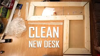 I built a new desk for my gaming PC setup out of IKEA and Home Depot parts! Parts list: IKEA LINNMON (White) http://www.ikea.com