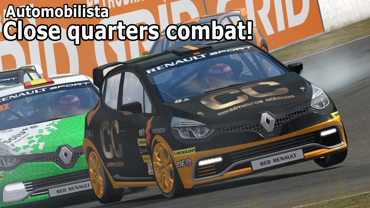 Automobilista online: Close quarters Clio Combat! (Clio Cup @ Londrina)