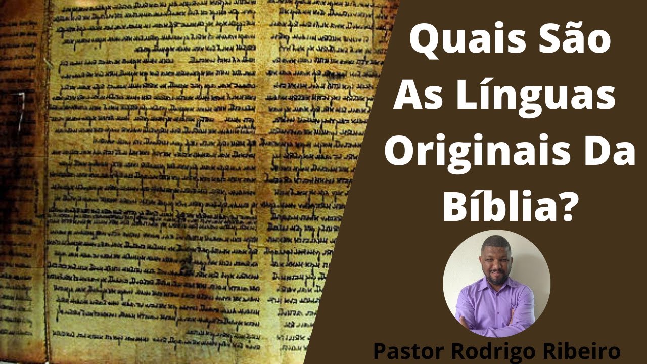 Linguas Originais Da Bíblia - RETOEDU
