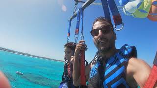 Parasailing in the Turks And Caicos Islands