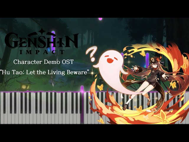 Character Demo - Hu Tao: Let the Living Beware - Genshin Impact OST [Synthesia] class=