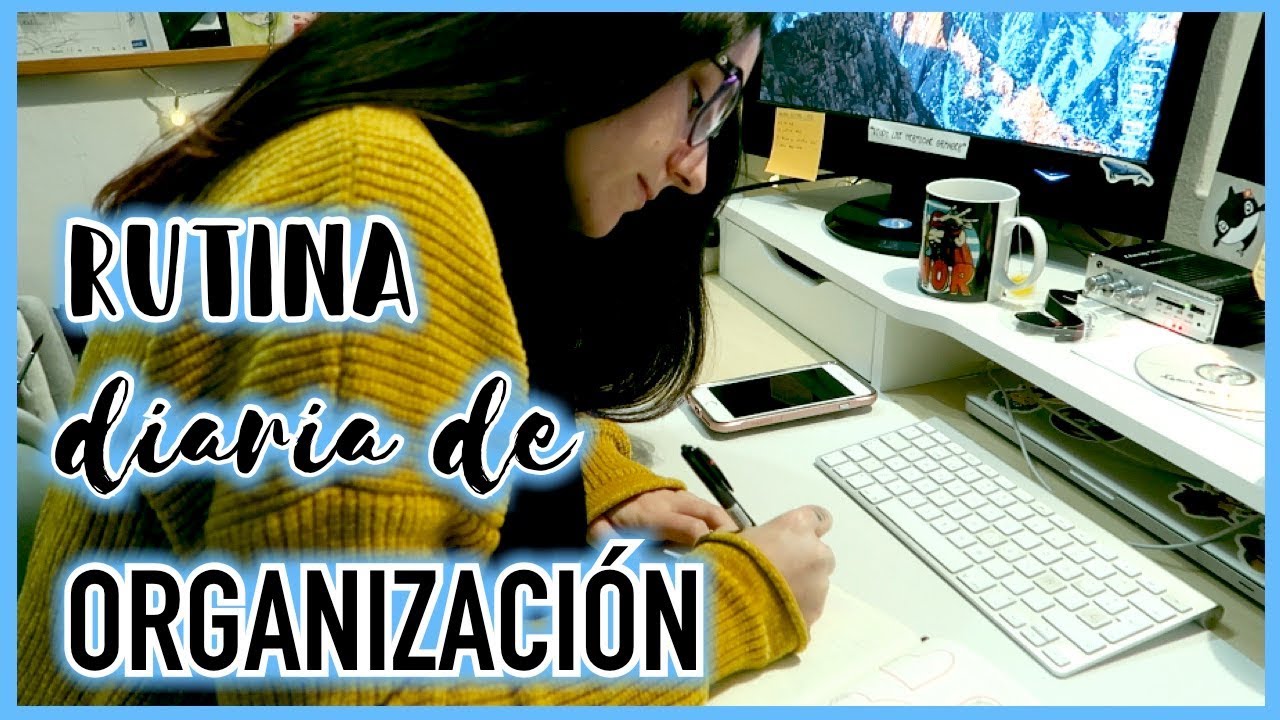 Rutina diaria de ORGANIZACIÓN | Christine Hug estilo de vida oms