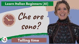 18. Learn Italian Beginners (A1): Telling time