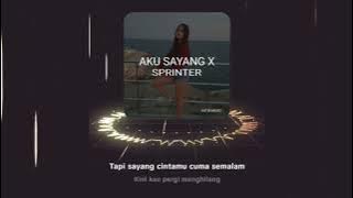 Katie - Aku Sayang X Sprinter [With Lyrics]