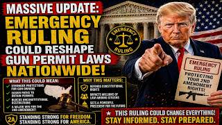 Massive Update : Emergency Ruling Could Reshape Gun Permit Laws Nationwide!