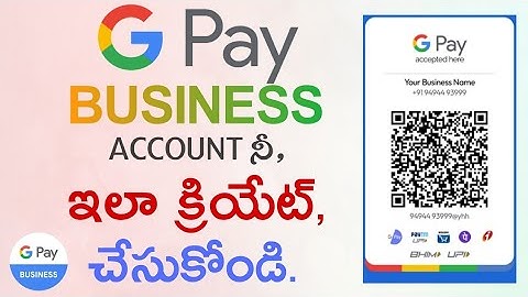 How to Create Google pay Business Account in Telugu| Create Google pay Merchant Account| Google pay