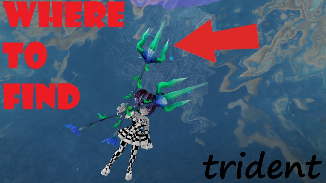 Where to find trident in mermaid grotto |Enchantix| |Royale high| - YouTube