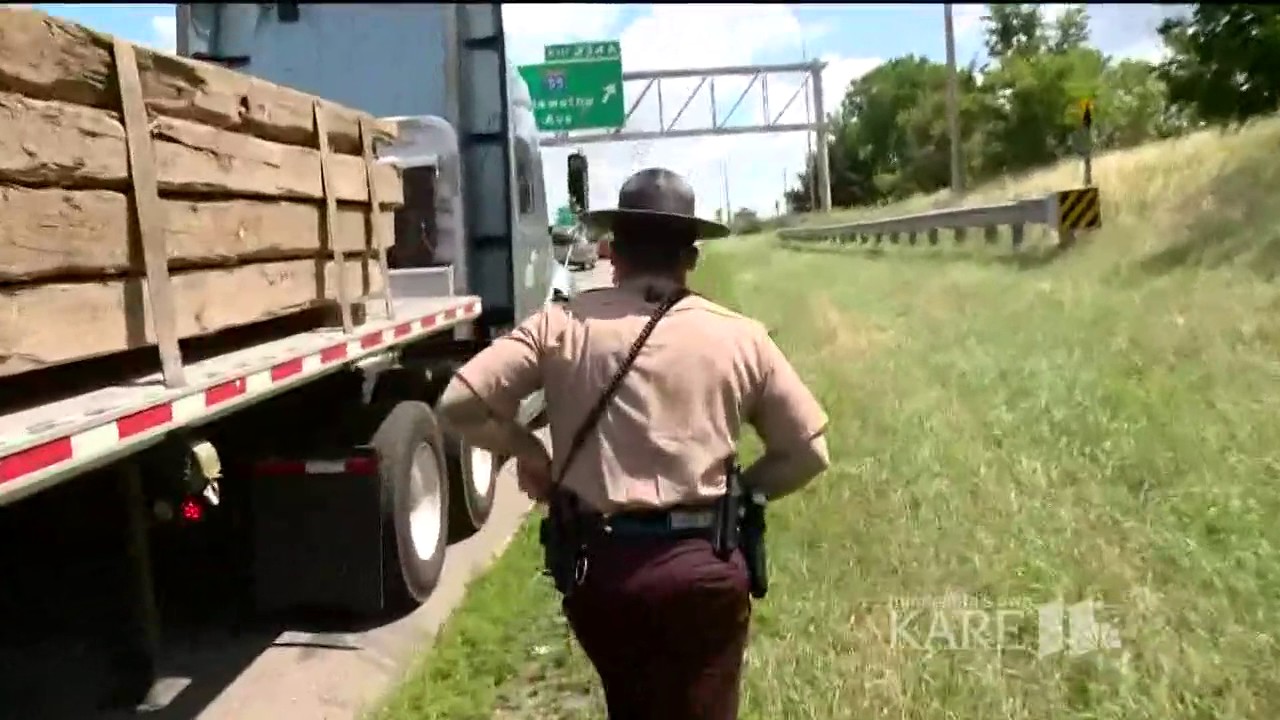 Lowry Tunnel semi crackdown