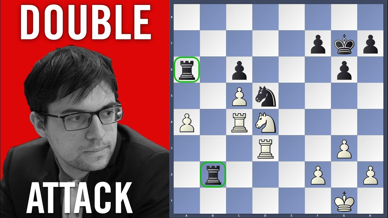 Double Attack - Vachier-Lagrave vs Georgiadis | Biel Chess ACCENTUS GRANDMASTER TOURNAMENT 2018 R5