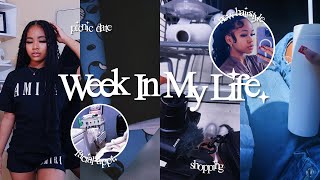 REALISTIC WEEK IN MY LIFE ᥫ᭡ | doing my hair, facial appt, painting, picnic, content days