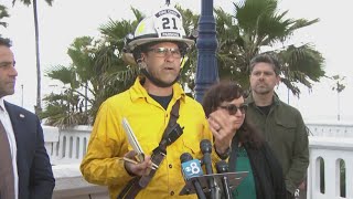 Fire officials give update on Oceanside Pier fire