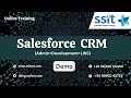 Salesforce CRM Training Demo || SSIT Software Online Training