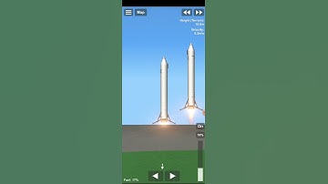 falcon Heavy booster landing No dlc |1.5| #short