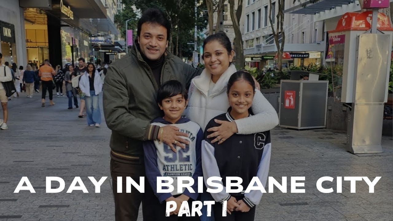A day in Brisbane City - Part 1 - Brisbane city එකේ රවුමක් දැම්මා