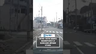 Detik-detik Gempa Magnitudo 7,4 Guncang Jepang Utara, Ada Peringatan Tsunami
