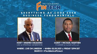 The Tech Behind FinTech: Everything as Code even Business Fundamentals