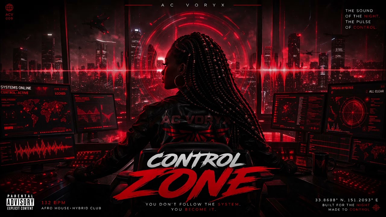 CONTROL ZONE 🔥 | AC VORYX – Afro House x Hard Techno (132 BPM) | Dark Club Energy