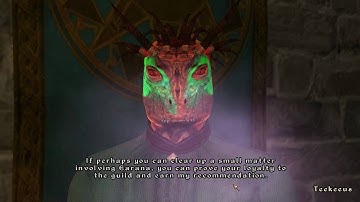 HD Oblivion Walkthrough - Mages Guild Chorrol Rec part 1 of 3