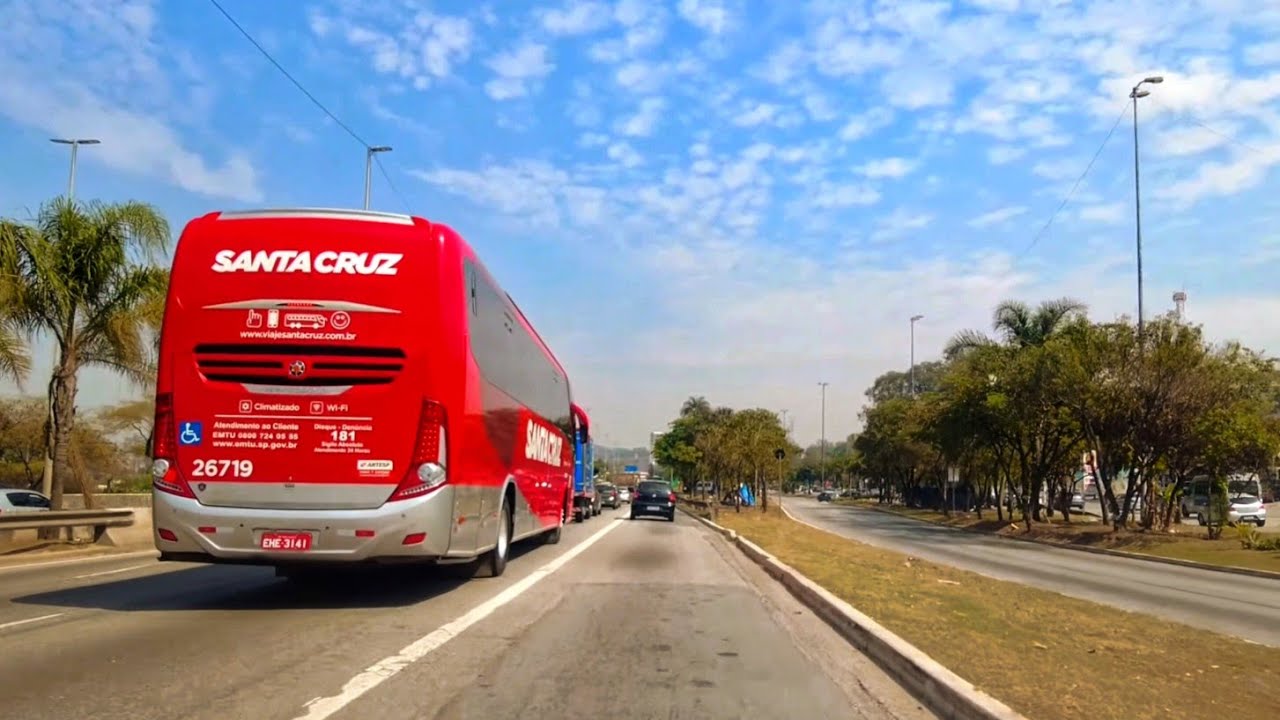 Dirigindo na Marginal Tietê sentido Castello Branco • São Paulo SP