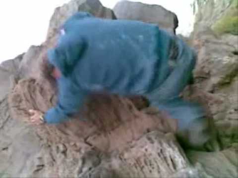 JONAS CEBALLOS CLIMBING BOULDER TECHO DEL FLACO 2008