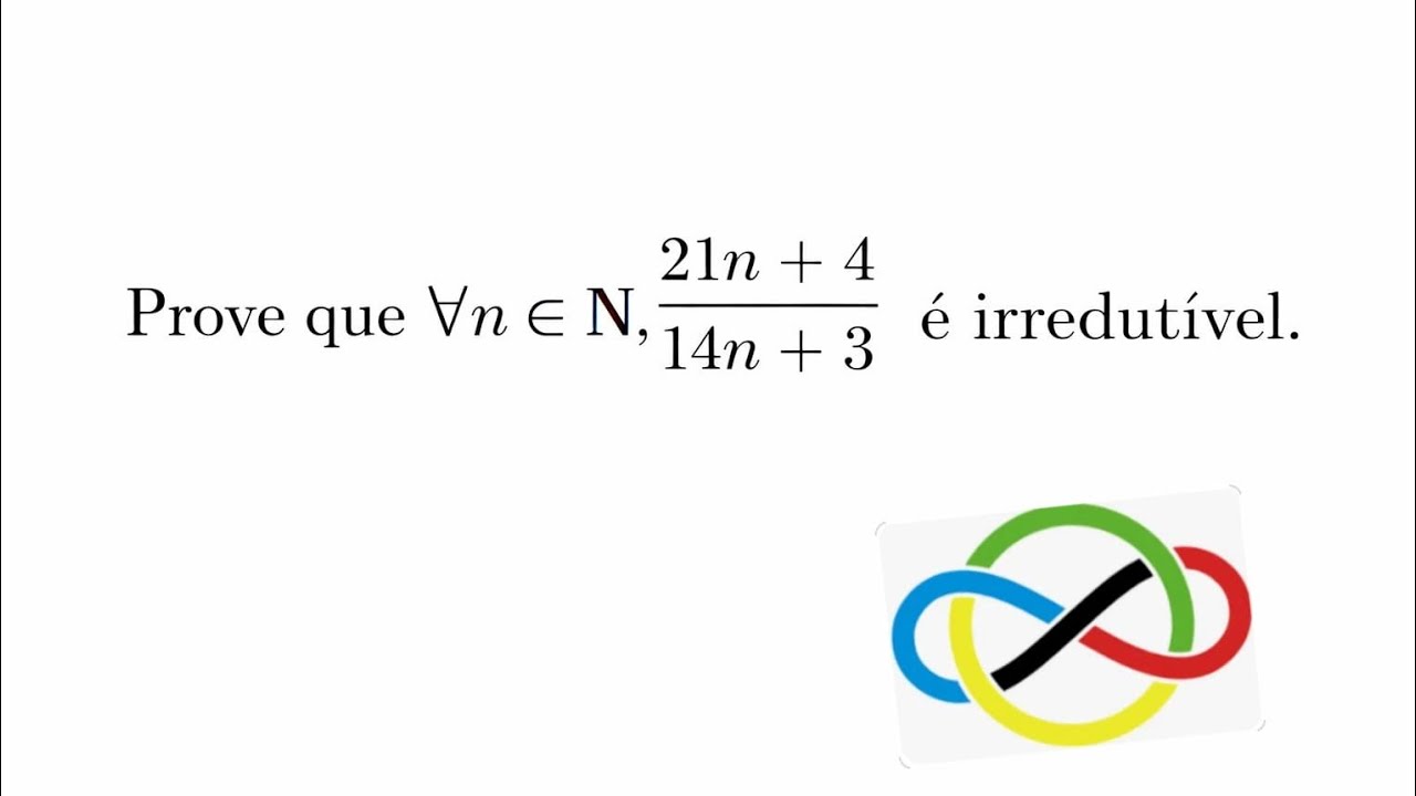 Resolvendo o Problema 1 da IMO 1959!