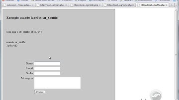 Curso PHP - 53 Funções strings str_shuffle e rand parte2