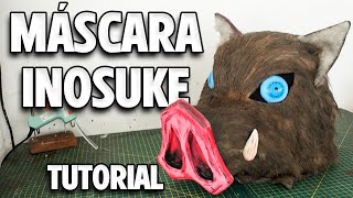 Tutorial Mascara de Inosuke Hashibara DEMON SLAYER / INOSUKE MASK TUTORIAL