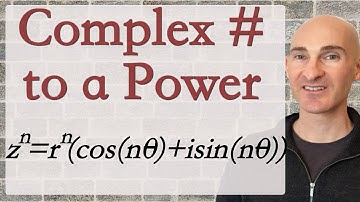 Complex Number to a Power Using DeMoiver