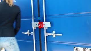 DoubleLock Container Lock Red SCM