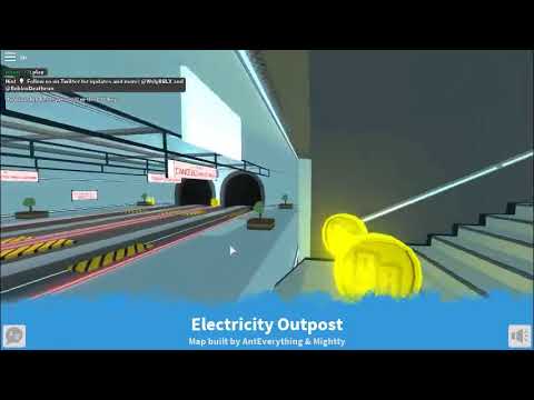 New Map In Roblox Deathrun Electricity Outpost Youtube