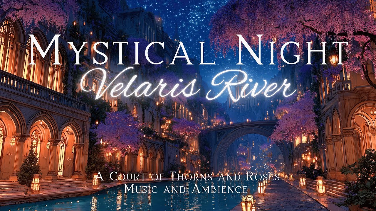 (NO MID-ROLL ADS) Cozy Night in Velaris | Romantic Fantasy Music & Magical Ambience ✨