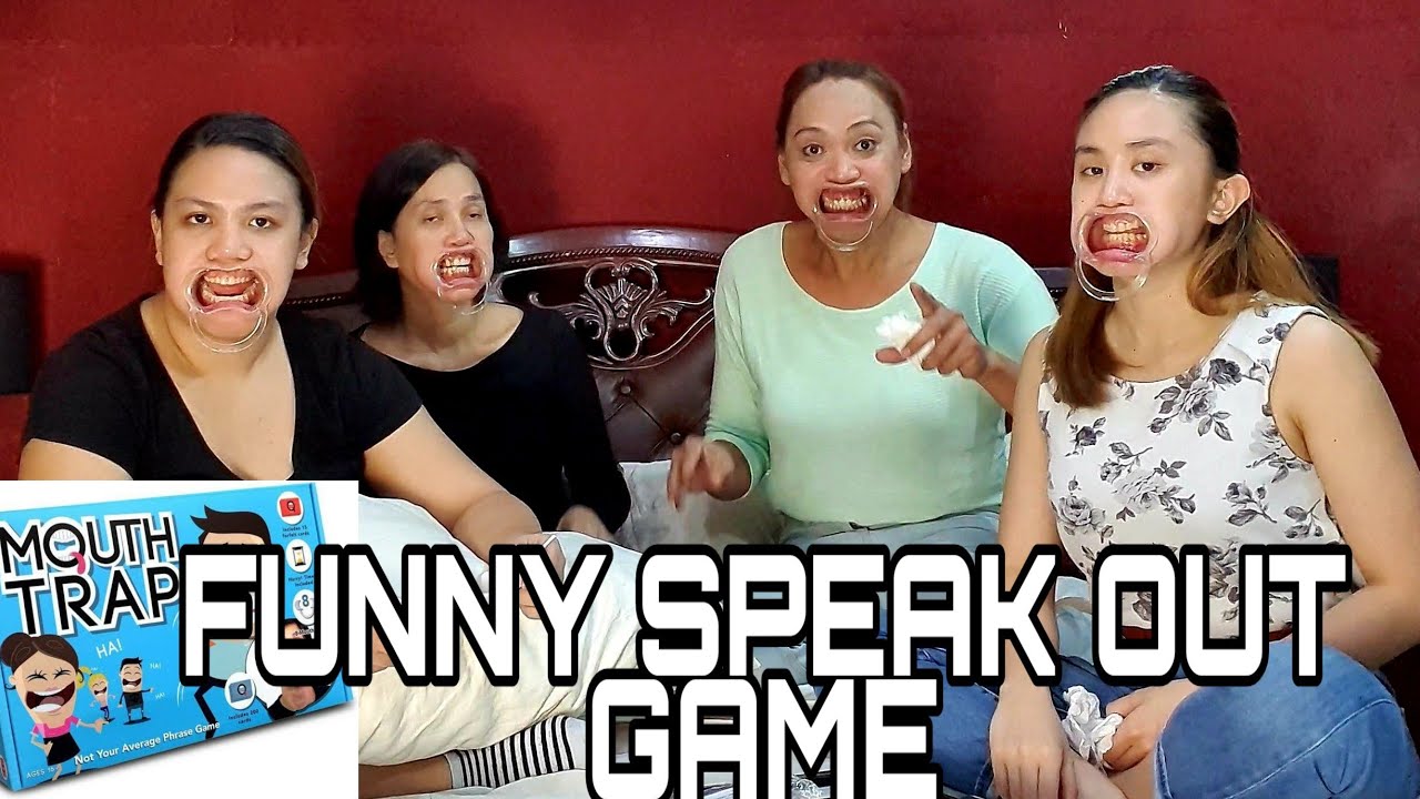 FUNNY MOUTH TRAP SPEAK OUT GAME YouTube