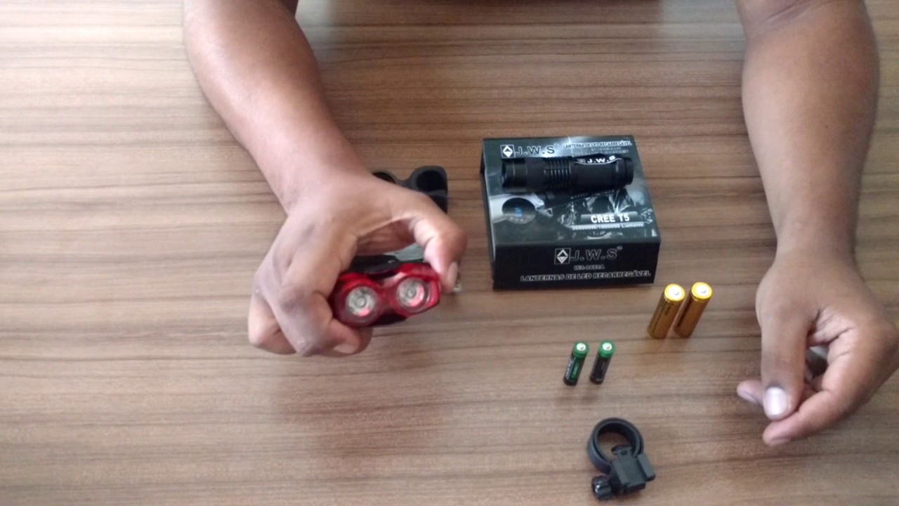 Lanterna traseira pisca raypal 3 modo de luz +Lanterna Suporte p/guidao