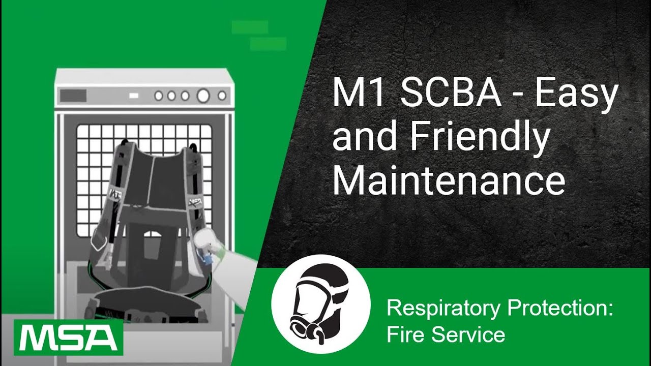 M1 SCBA - Easy and Friendly Maintenance
