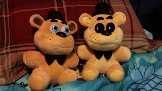 FNaF Freddy and Golden Freddy Sanshee Plushies Review