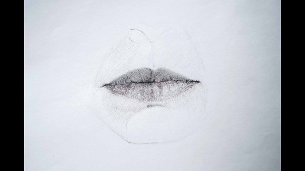 Como dibujar una boca con lápices de cera - YouTube