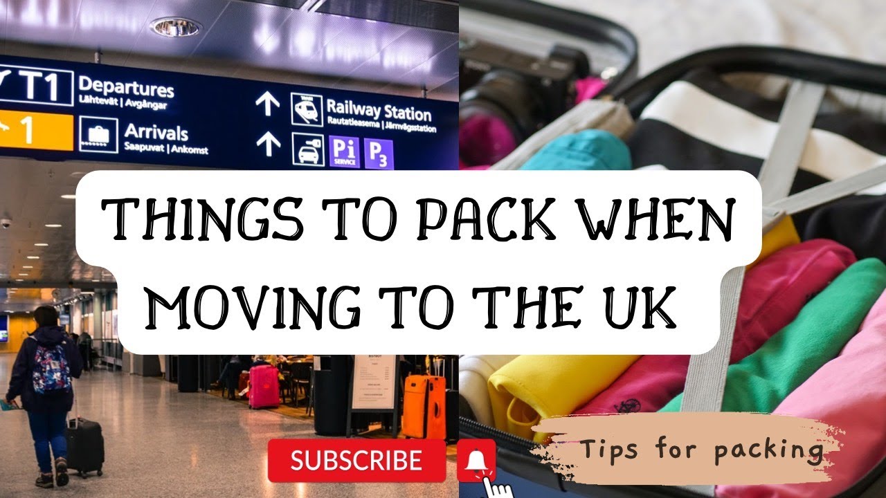 Things to pack when moving from Nigeria to the UK| How to Pack | what not to pack. #uktravelvlog