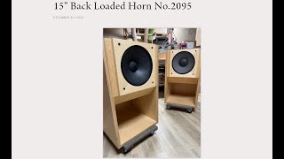 15" Back Loaded Horn No.2095